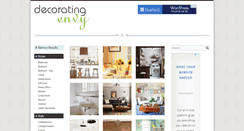 Desktop Screenshot of decoratingenvy.com
