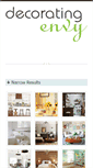 Mobile Screenshot of decoratingenvy.com